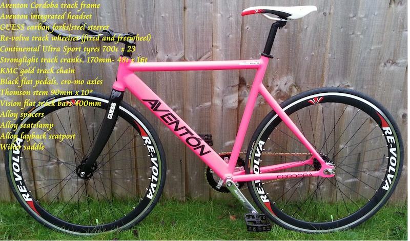 2014 Aventon Cordoba fixie For Sale