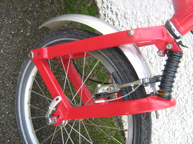 2006 Folding Riese and Muller Birdy bike.