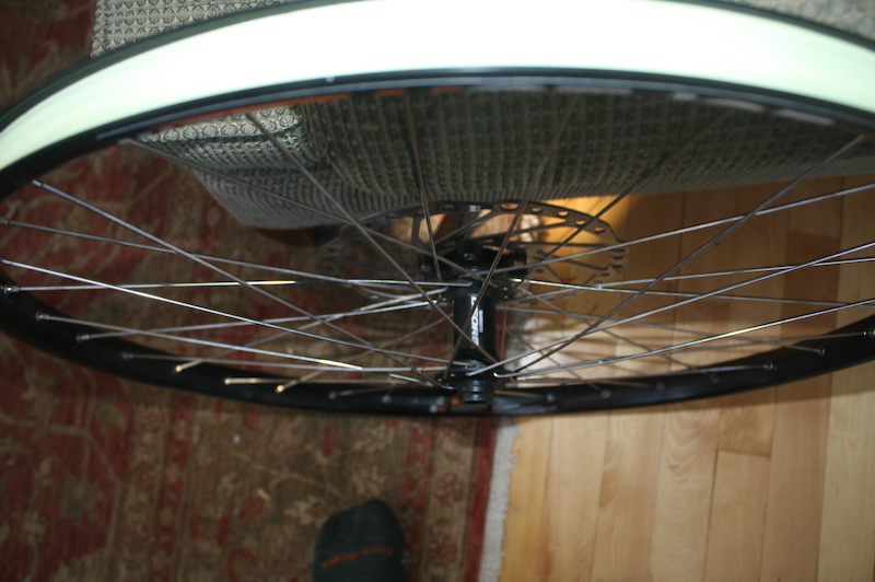2014 WTB ST i25 Wheels - Deore Hubs - with Rotors - 1 RIDE!!!
