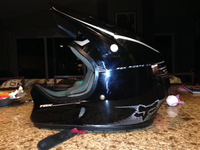 2013 Fox Rampage Helmet size XL