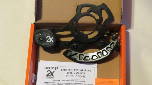 2014 MRP 2X Shiftable Dual Ring Chainguide/Bash Guard