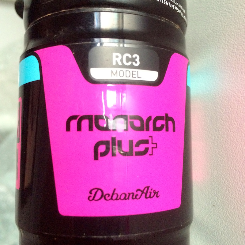 2014 ROCKSHOX MONARCH+  DEBONAIR  8.5