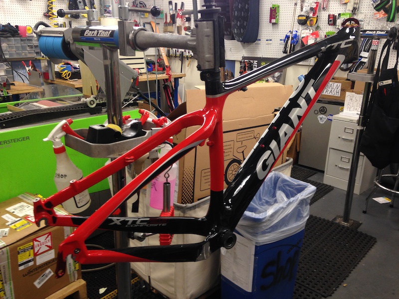 giant mtb carbon frame