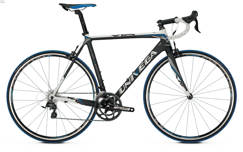 2013 Univega Via Strato Pro - Carbon Rennrad - NEU - rh: 56cm