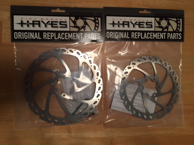 2014 NEW Hayes Prime Expert Disc Brake Set w/rotors