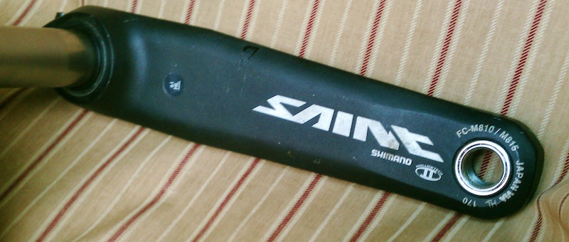 2012 Shimano Saint M810 cranks (68/73mm) 170mm