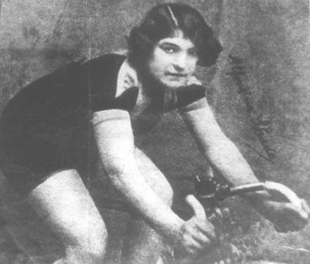 Alfonsina Strada was permitted to enter the 1924 Giro d' Italia. She was never allowed to ride the Giro again... Photo Credit @ http://www.museodeicampionissimi.it/