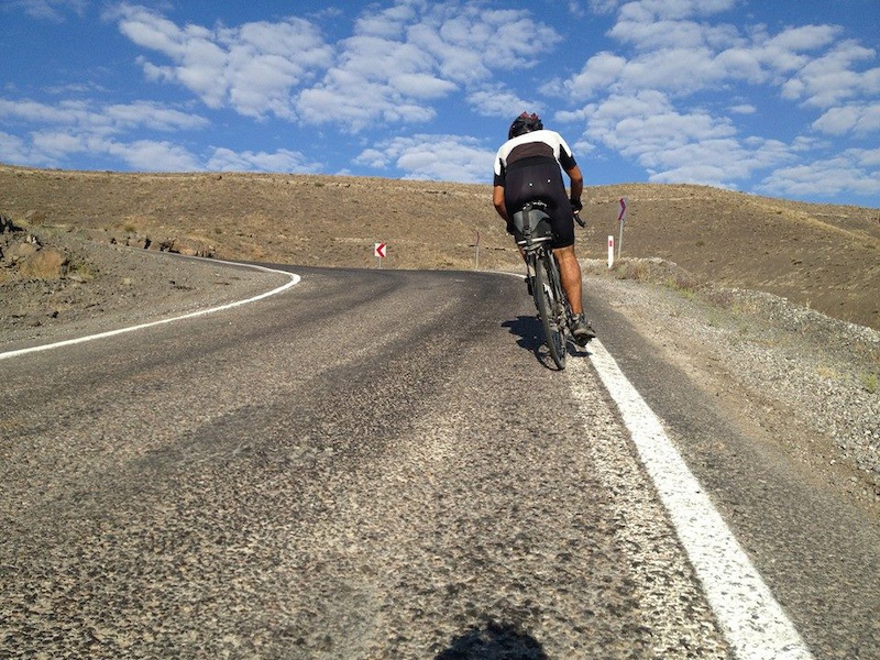Taken on one of the many climbs of the Hills of Anatolia section of Tour d'Afrique's 2014 Silk Route bike expedition.

www.tourdafrique.com/silk-route