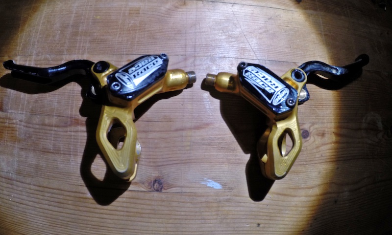 2013 Pair Hope Race Levers **Gold Specials**