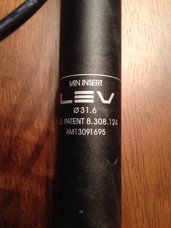 2014 KS LEV non-stealth droppper, 31.6 x 150mm