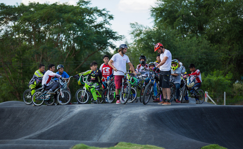 The first Velosolutions asphalt pump track in Asia