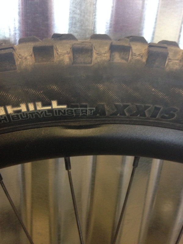 2014 Spank Spoon 32 20mm 150mm with Maxxis DHF tires