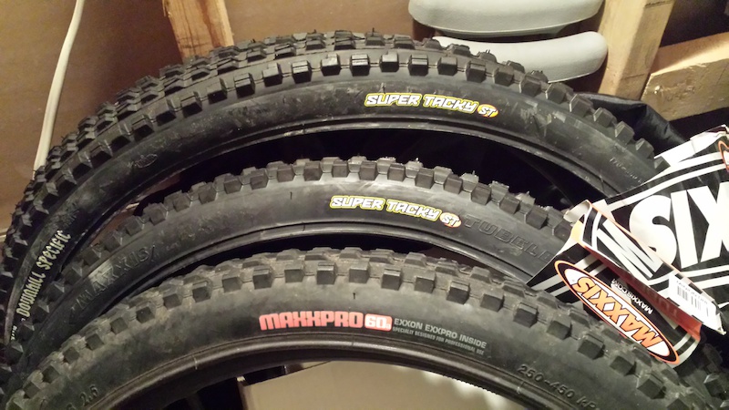 26" DH Tires new