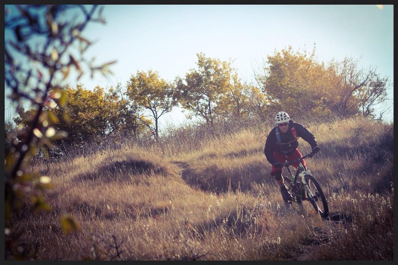 Many of the trails around Regina are smooth ribbons of trial. It might not be the best place to become the next Steve Smith but it is a great place to make friends and have fun. Photo Jocelyn Mariel Froehlich.