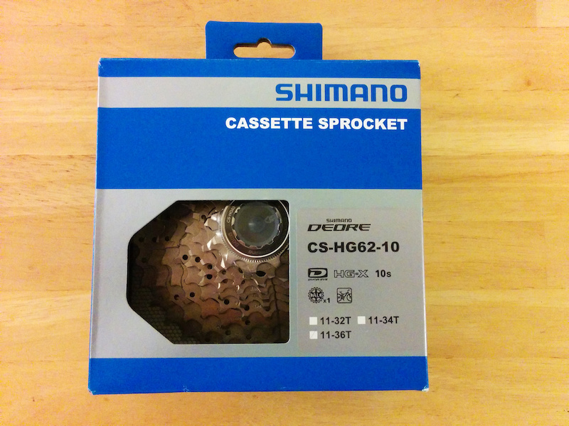 2015 Shimano Deore HG62 10 Speed MTB Cassette