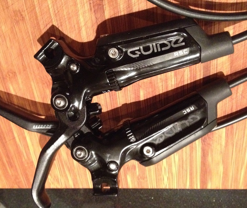 2015 SRAM Guide RSC Brakes (Front and Rear) Black