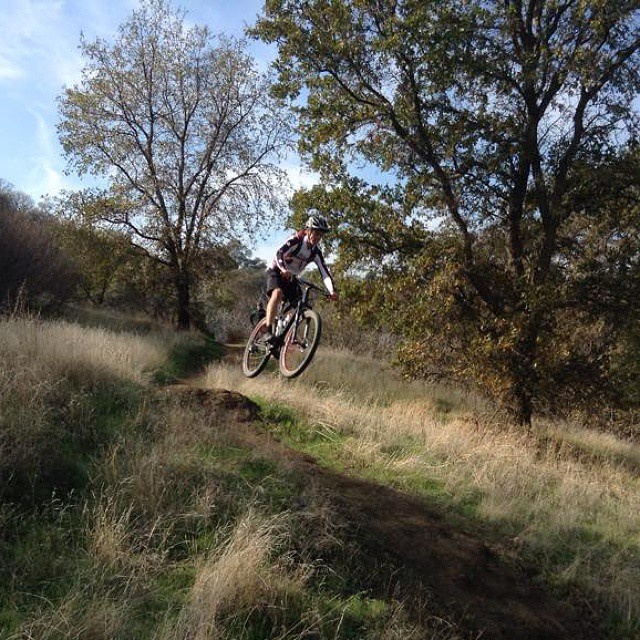 little booter on the hardtail