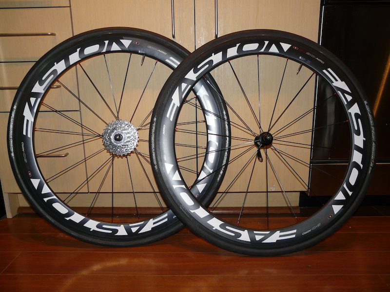 easton ec90 aero 55 clincher road wheelset