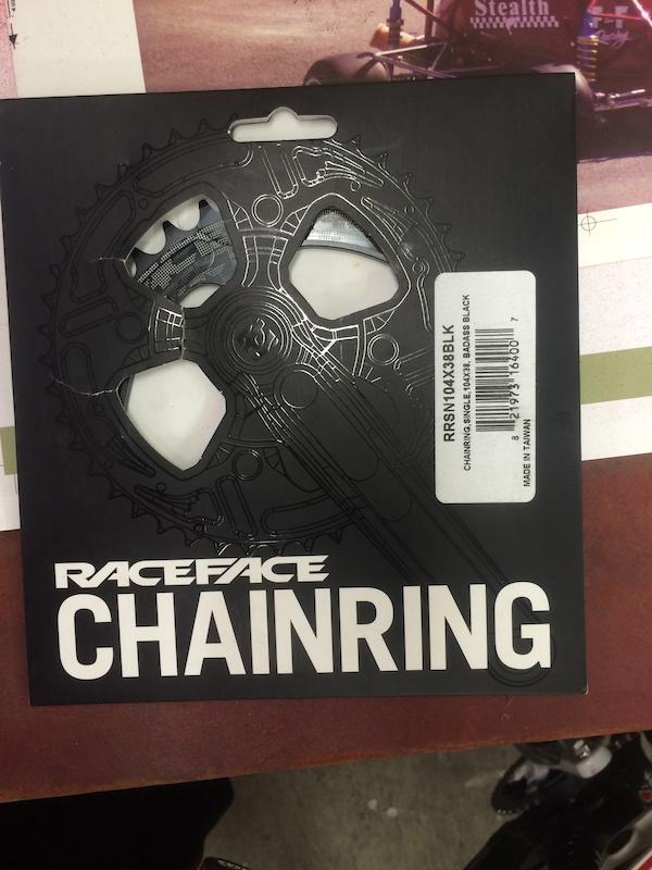 2014 Raceface 38t chain ring brand new