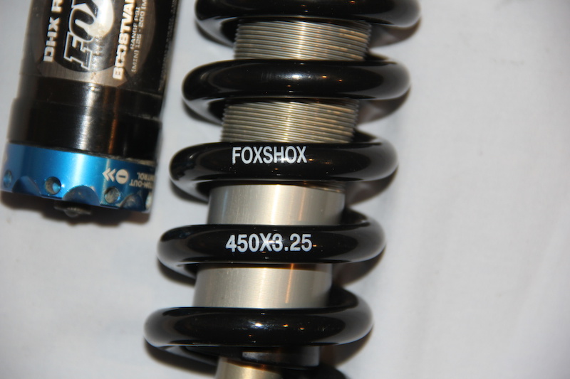 2011 Fox RC4 Rear Shock w/ Spring - 241 x 76mm // 9.5 x 3