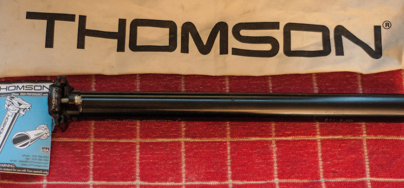 0 Thomson Elite Seatpost 31.6mm x367mm Black