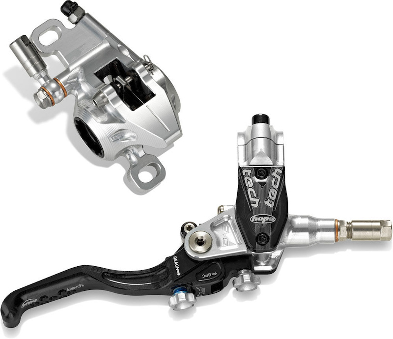2013 Hope Tech V2 Brakes Vented Rotors F+R