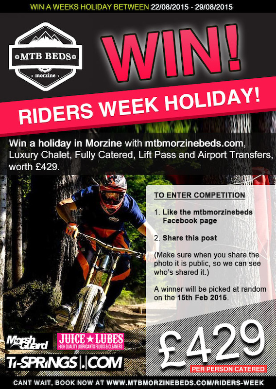 mtbmorzinebeds.com competition
Like Share and win on our Facebook page - https://www.facebook.com/mtbbeds