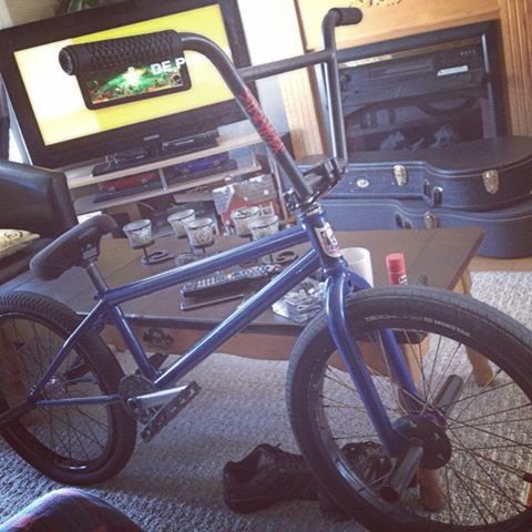 new s&amp;m wtf 20.75 
with new stranger thrash 9.2 4pc bars with a fresh pair of cult vans grip
and new madera mast stem