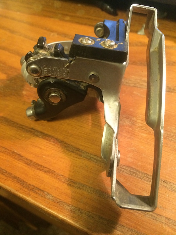 2008 Shimano Deore front Derailleur / X9 3 speed shifter