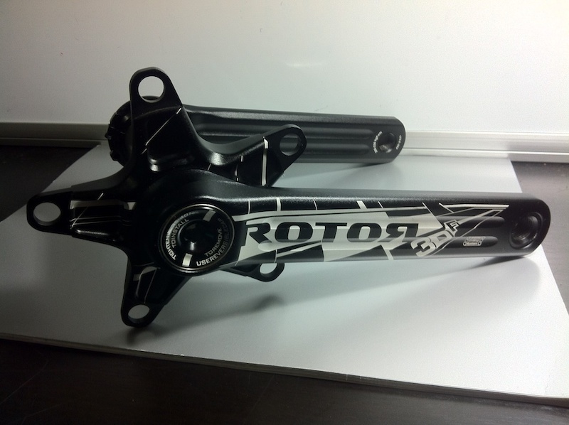 2014 BRAND NEW Rotor 3DF BB30 170mm 110BCD road cranks