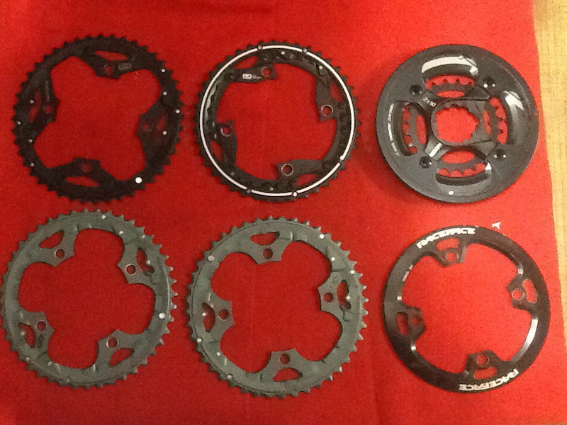 Brand new chainrings, bash, and spider.
