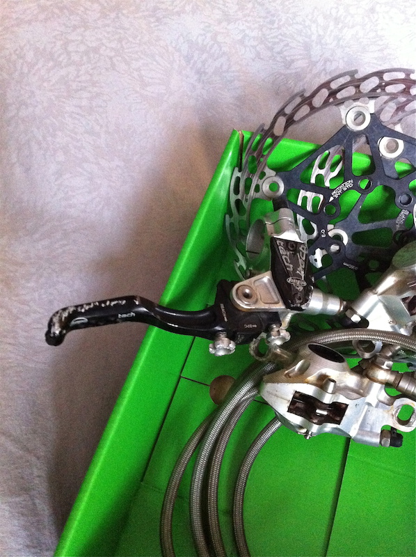 2012 Hope Tech X2 Brake Set inc Saw Rotors