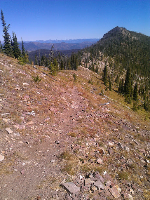 Ridgeline near summit