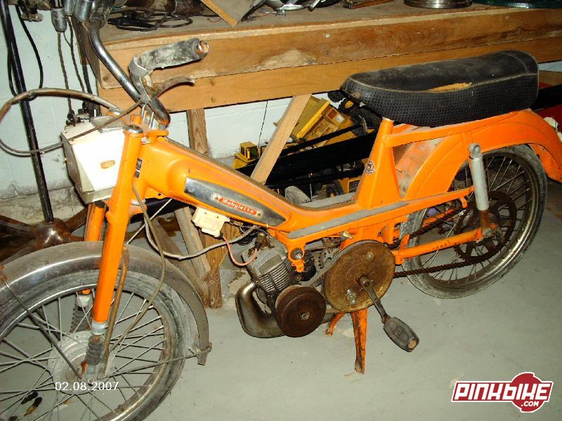 Moped I have sittng in my basement...need restoring...bought it for $10 fro ma guy down the street from me