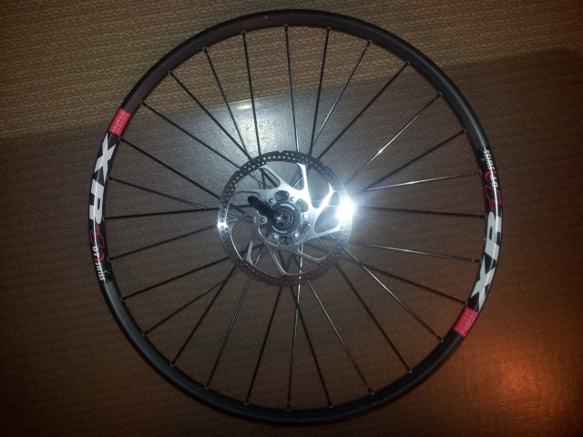 2009 DT Swiss XR1 Wheelset with rotors