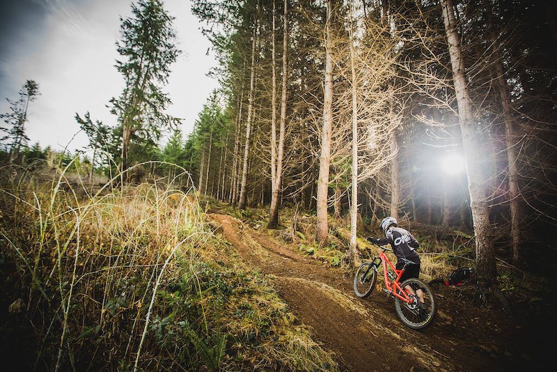 Pump Track Mountain Biking Trail Bellingham, Washington