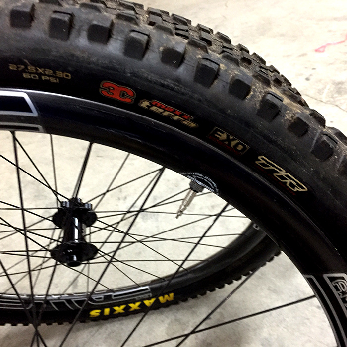 2014 27.5 Enve Hope Wheelset with tires