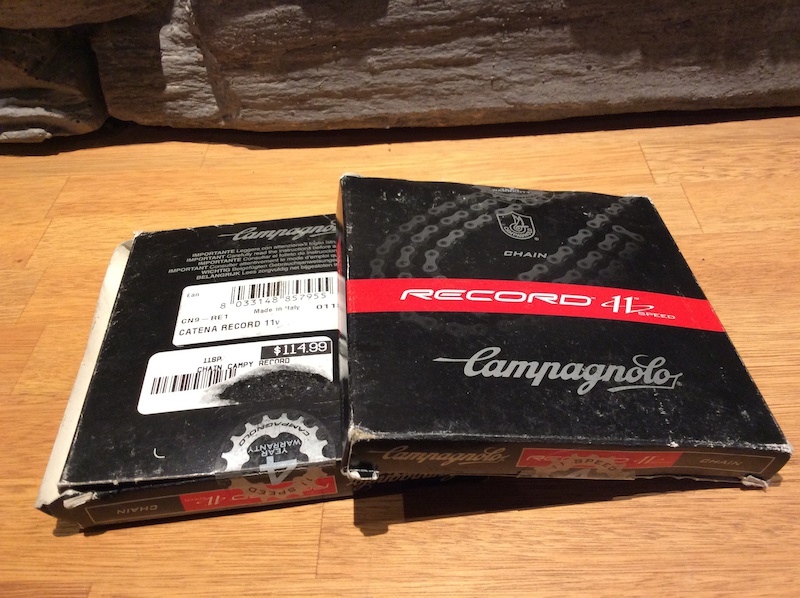 2011 Campagnolo Record 11 speed chain