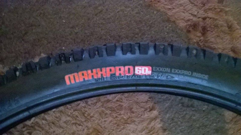 2015 Maxxis Highroller tyre
