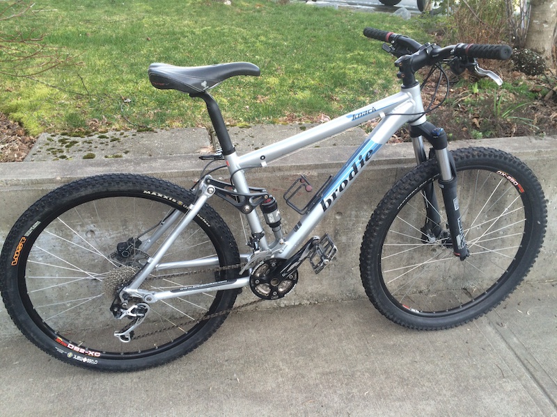 Brodie full suspension mountain bike hot sale