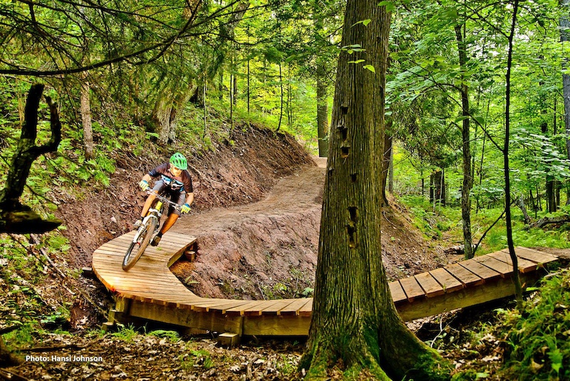 Loki Mountain Biking Trail Duluth, Minnesota