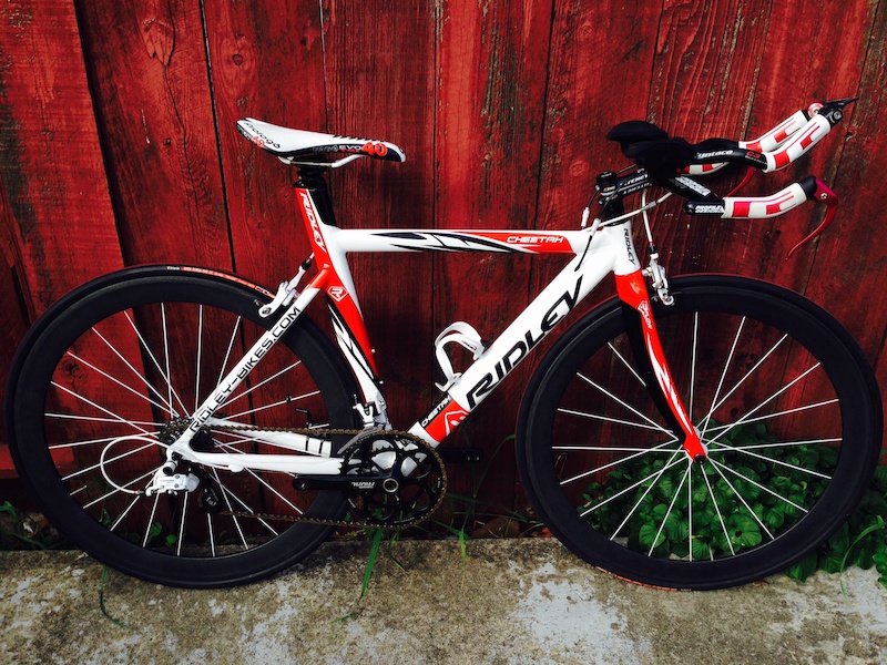 ridley cheetah triathlon bike