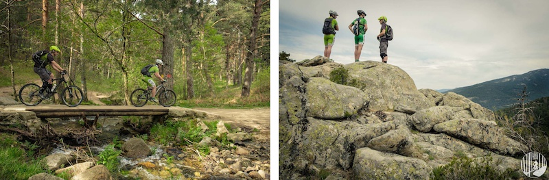 Mountain Biking dream trails less than one hour driving from the big city.
