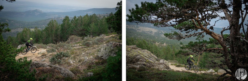 Mountain Biking dream trails less than one hour driving from the big city.