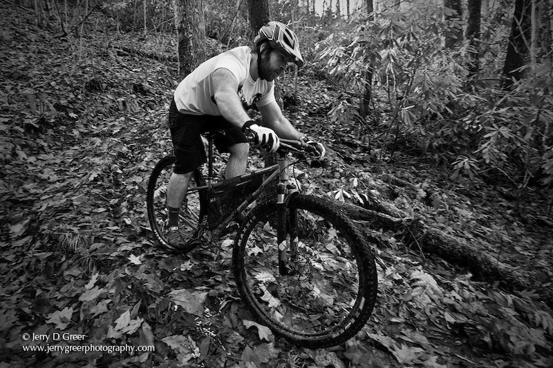 Winter Mountain Biker, Sean Wiggins