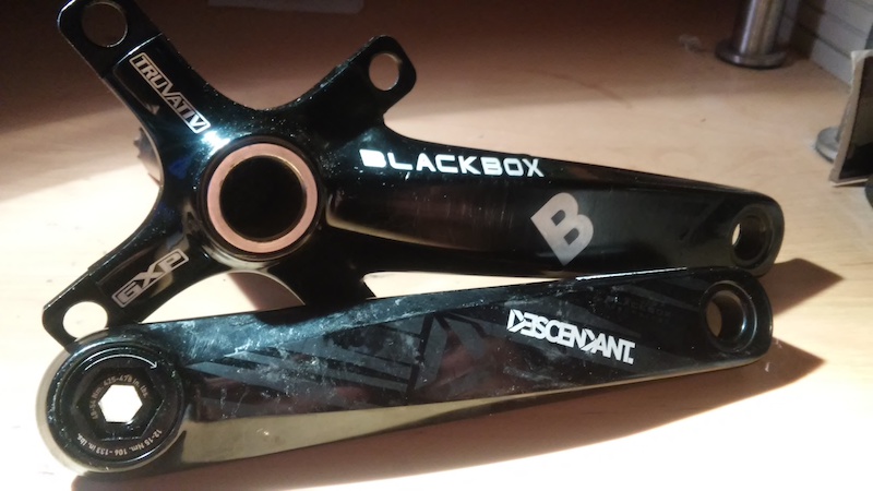 0 Truvativ Descendant  Blackbox Crankset - New - 165mm - BB30
