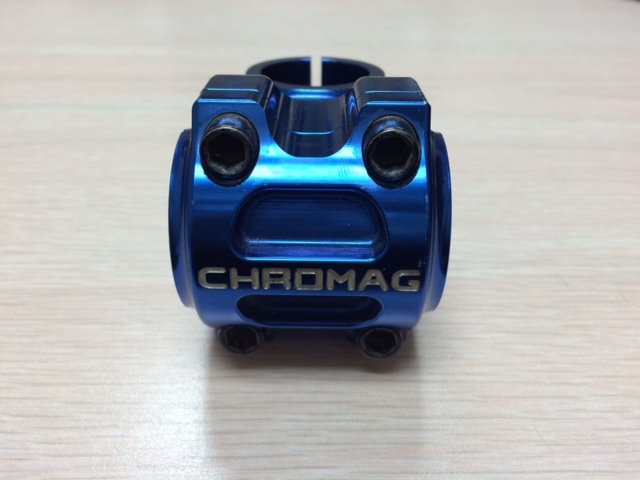 2013 Chromag HiFi Stem 50mm 31.8 blue