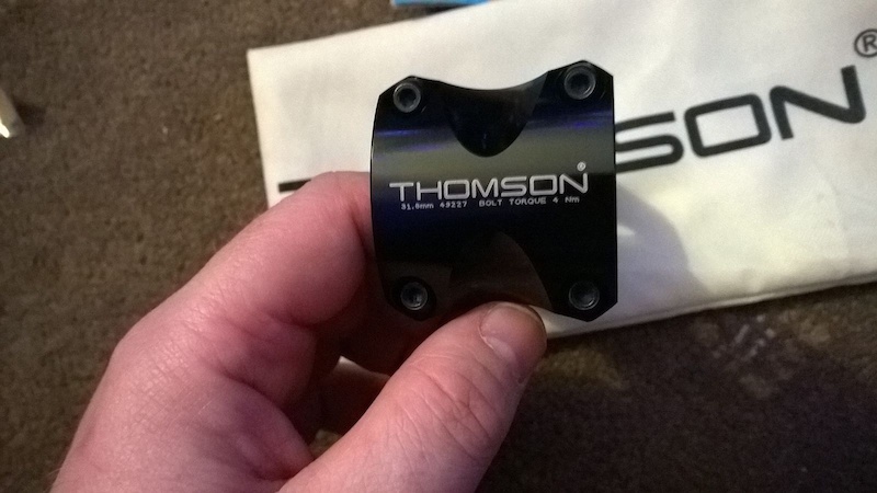 2014 Thomson elite 70mm stem 1 and 1/8 and 31.8 immaculate with b