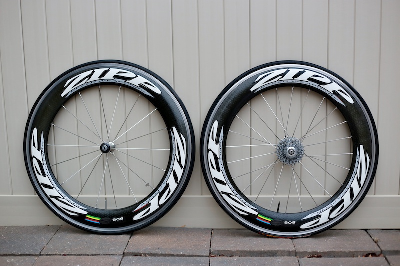 zipp 808 clincher wheelset