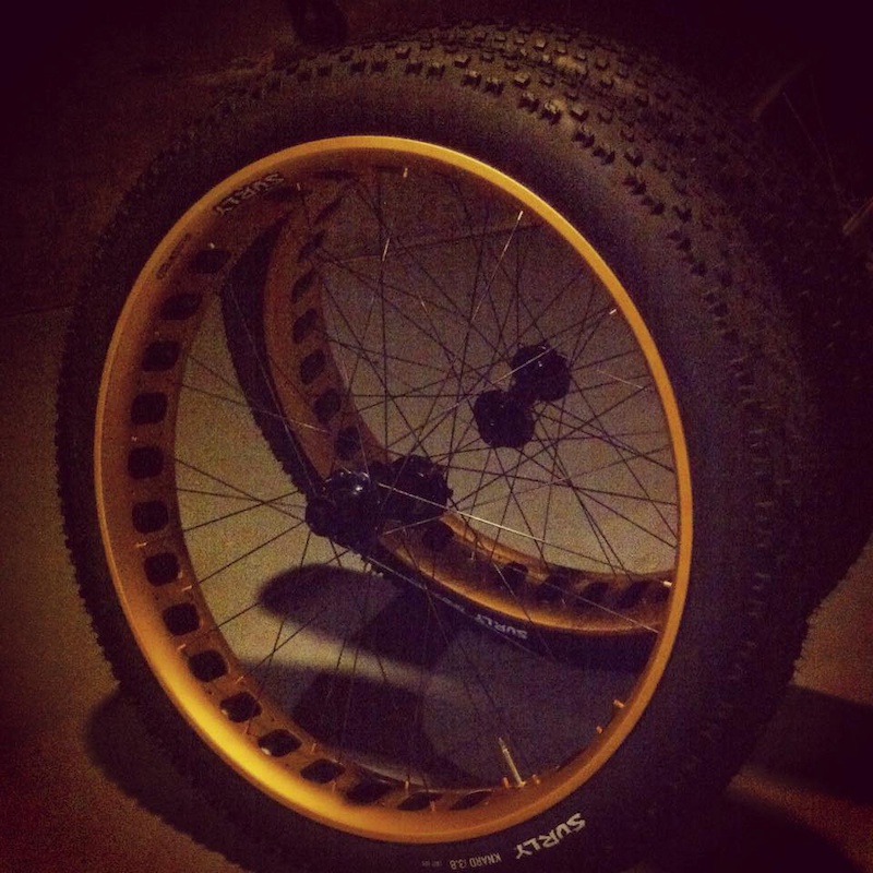 2014 Custom 197x12/150x15 Fat Wheelset For Sale
